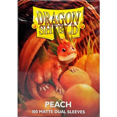 画像2: ドラゴンシールドデュアルマット(ピーチ) 100枚 (66×91)【サプライ】{-}