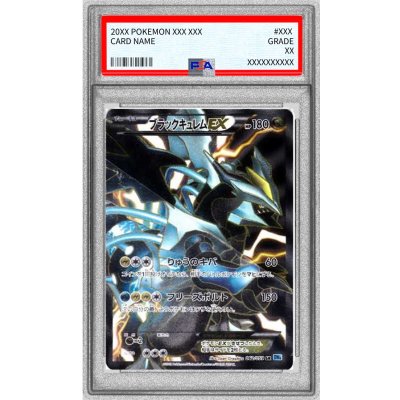 画像1: 〔※状態難/PSA10鑑定済〕ブラックキュレムEX【SR】{062/059}