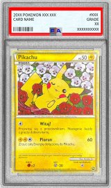 〔※状態難/PSA10鑑定済〕ピカチュウ(ポーランド)【-】{PW}