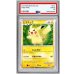 画像1: 〔※状態難/PSA10鑑定済〕ピカチュウ(日本語/緑背景)【-】{PW} (1)