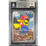 〔BGS9鑑定済〕マリオピカチュウ【P】{294/XY-P}