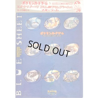画像1: 〔状態A-〕ポケパーク プレミアムファイル ブルーシート【未開封パック】{-}