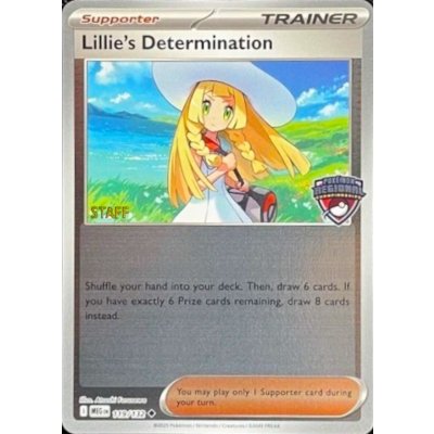 画像1: 〔状態A-〕リーリエの決心(STAFFロゴ/CHAMPIONSHIPS/英語版)【-】{119/132}