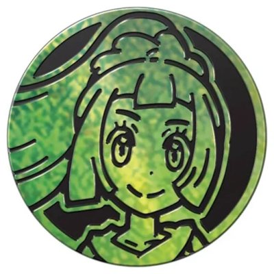 画像1: 〔状態A-〕ジャンボコイン『海外/リーリエ(プレミアムトーナメントコレクション)※』【サプライ】{-}