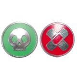 マーカー『どく・やけどマーカー(銀マーク/海外セット版)』【サプライ】{-}