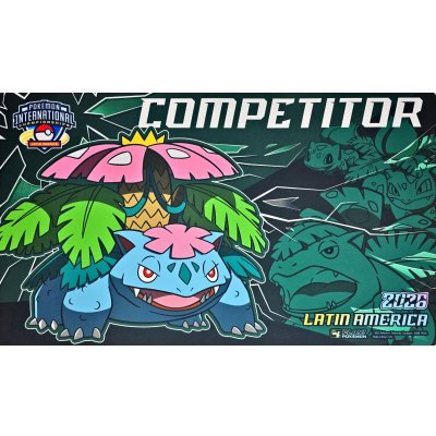 画像1: 〔状態A-〕プレイマット『海外/メガフシギバナ(LATIN AMERICAロゴ)※』【サプライ】{-}