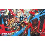 〔状態A-〕プレイマット『海外/メガルカリオ(STAFF/REGIONALロゴ)※』【サプライ】{-}