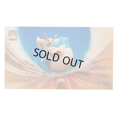 画像1: プレイマット『海外/イーブイ＆カビゴン(REGIONALロゴ)※』【サプライ】{-}