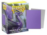 ドラゴンシールドデュアルマット(ネビュラ&シルバー)100枚 (66×91)【サプライ】{-}