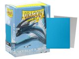 ドラゴンシールドデュアルマット(スカイブルー&シルバー)100枚 (66×91)【サプライ】{-}