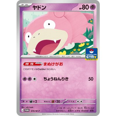 〔状態A-〕ヤドン【P】{070/M-P}