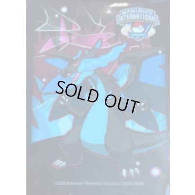 画像1: デッキシールド『海外/メガリザードンX(IC2026/EUROPEロゴ)※』65枚入り【サプライ】{-}