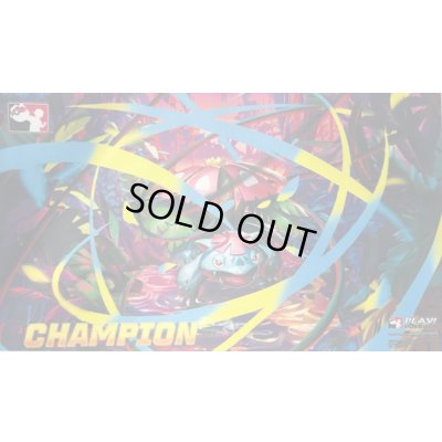 画像1: プレイマット『海外/メガフシギバナ(CHAMPION/Playロゴ)※』【サプライ】{-}