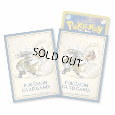 画像1: デッキシールド『PIKACHU ADVENTURE ゼラオラ』64枚入り【サプライ】{-}
