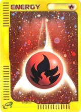 〔状態B〕基本炎エネルギー(ポケモンカードeキラ)【-】{-}