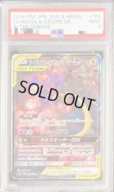 〔PSA9鑑定済〕アーゴヨン＆アクジキングGX(SA)【SR】{102/095}