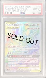 〔PSA10鑑定済〕アーゴヨン＆アクジキングGX【HR】{113/095}