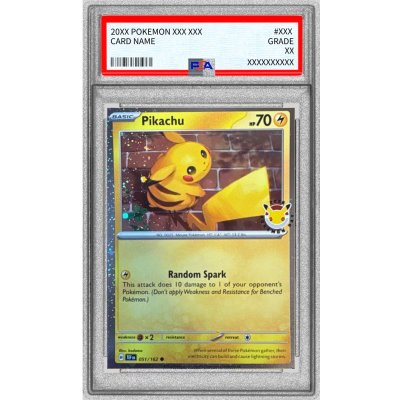 画像1: 〔PSA10鑑定済〕ピカチュウ(英語版)【●】{051/162}
