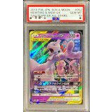 〔PSA10鑑定済〕ミュウツー＆ミュウGX【RR】{052/173}