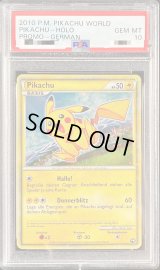 〔PSA10鑑定済〕ピカチュウ(ワールド/ドイツ語版)【-】{-}