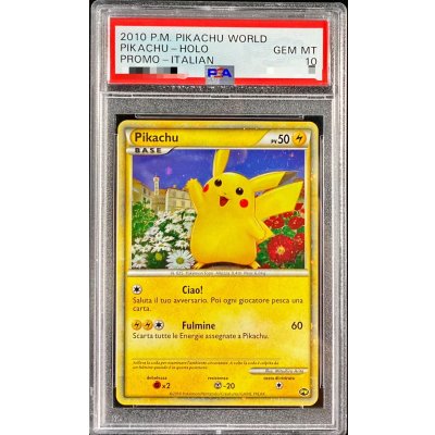 画像1: 〔PSA10鑑定済〕ピカチュウ(イタリア)【-】{PW}