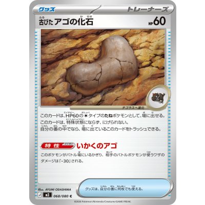 画像1: 古びたアゴの化石【C】{068/080}