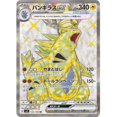 画像1: 〔状態C〕バンギラスex【SR】{122/108}