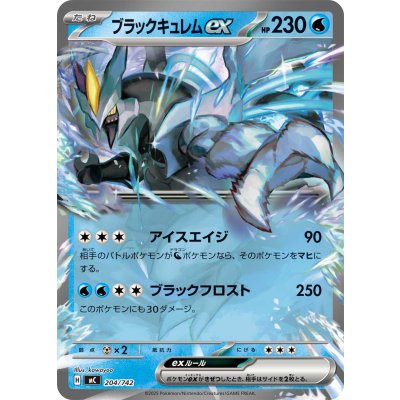 ブラックキュレムex(ノーマル仕様)【-】{204/742}
