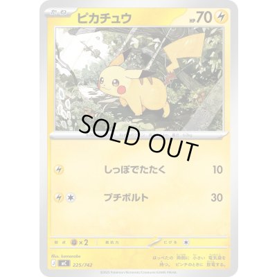 画像1: ピカチュウ【-】{225/742}