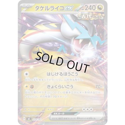 画像1: 〔状態A-〕タケルライコex(ノーマル仕様)【-】{554/742}