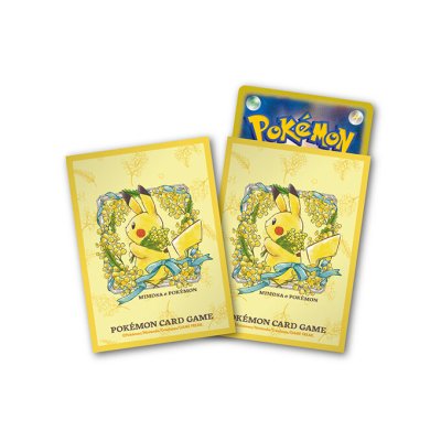 画像1: デッキシールド『MIMOSA e POKEMON』64枚入り【サプライ】{-}