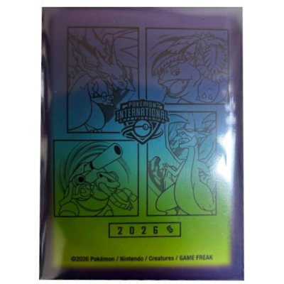 画像1: デッキシールド『海外/メガ御三家(IC2026)※』65枚入り【サプライ】{-}