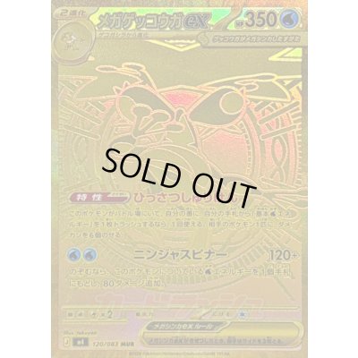 画像1: 〔状態B〕メガゲッコウガex【MUR】{120/083}