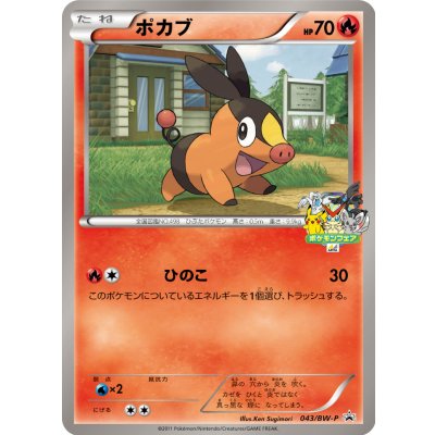 〔状態B〕ポカブ【P】{043/BW-P}