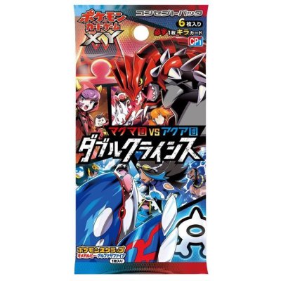コンセプトパック第1弾 マグマ団VSアクア団 ダブルクライシス(CP1)【未開封パック】{-}
