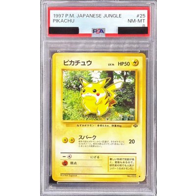 画像1: 〔PSA8鑑定済〕ピカチュウ LV.14(マークあり)【●】{旧裏}