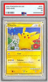 〔PSA8鑑定済〕ピカチュウ(イタリア)【-】{PW}