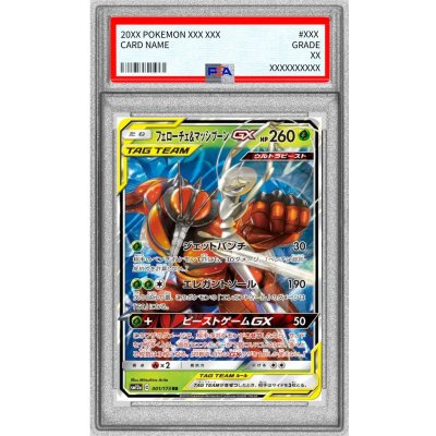 画像1: 〔PSA10鑑定済〕フェローチェ＆マッシブーンGX【RR】{001/173}