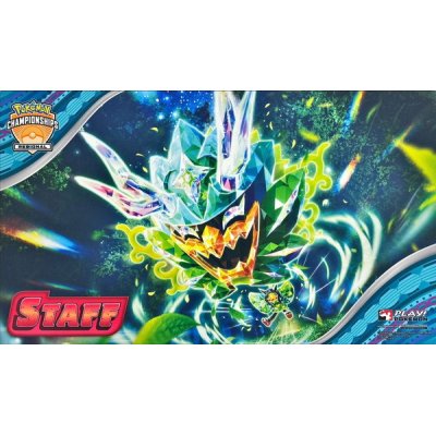 画像1: 〔状態A-〕プレイマット『海外/オーガポンみどりのめん(STAFF/REGIONALロゴ)』【サプライ】{-}