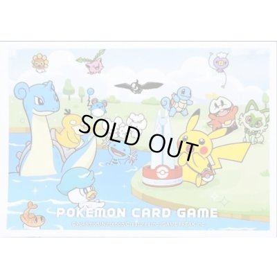 画像1: デッキシールド『海外/Pokemon Town picnic ver.※』64枚入り【サプライ】{-}