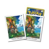 ☆SALE☆デッキシールド『アローラの冒険 カプ・コケコ＆ミミッキュ』64枚入り【サプライ】{-}