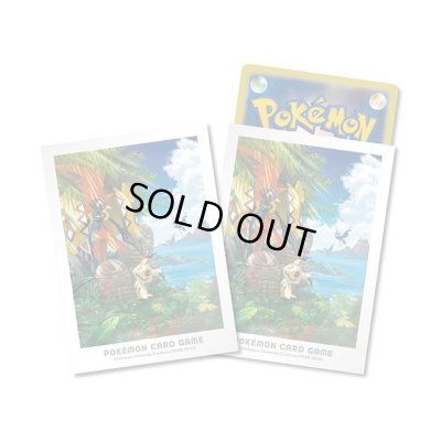 画像1: デッキシールド『アローラの冒険 カプ・コケコ＆ミミッキュ』64枚入り【サプライ】{-}