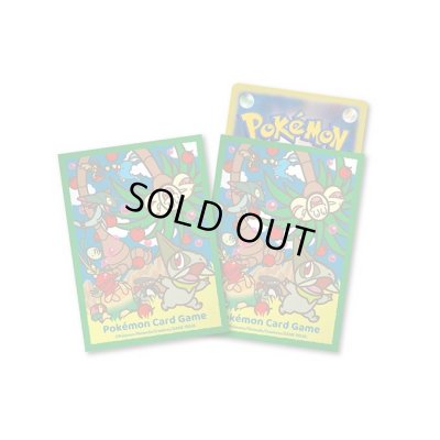 画像1: デッキシールド『アローラナッシーと仲間たち』64枚入り【サプライ】{-}