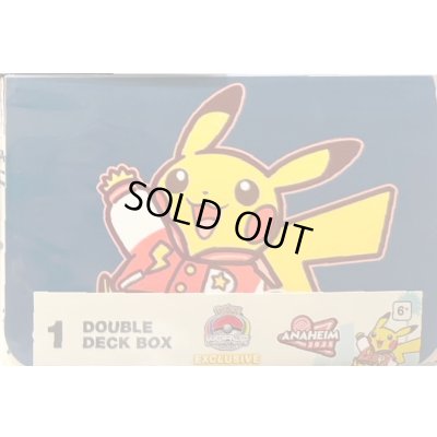 画像1: ダブルデッキケース『WCS2025アナハイム(ピカチュウ)※』【サプライ】{-}