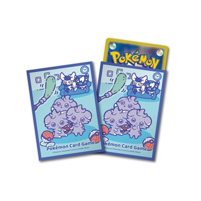 デッキシールド『紺枠/のんびりじゃらし』64枚入り【サプライ】{-}