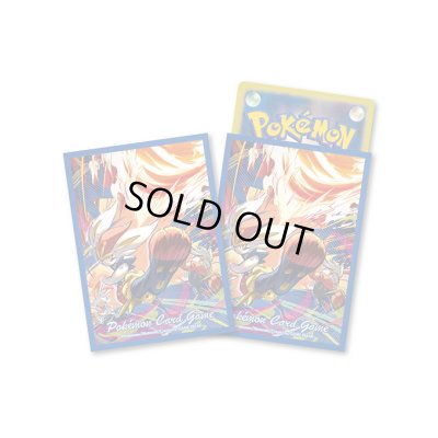 画像1: 〔状態A-〕デッキシールド『進化の軌跡 エースバーン』64枚入り【サプライ】{-}