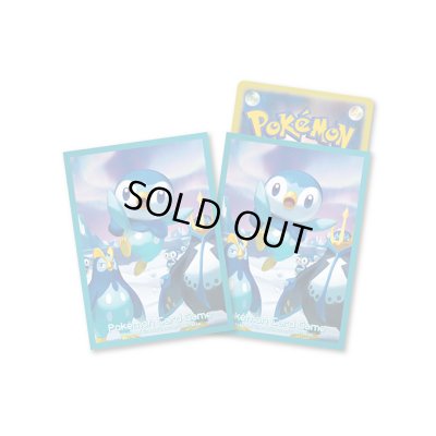 画像1: デッキシールド『ポッチャマ＆ポッタイシ＆エンペルト』64枚入り【サプライ】{-}