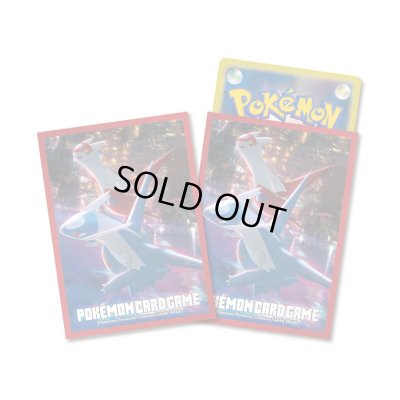 画像1: デッキシールド『赤枠/ラティアス・ラティオス 夜景』64枚入り【サプライ】{-}