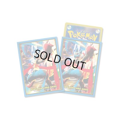 画像1: 〔状態A-〕デッキシールド『メガルカリオ』64枚入り【サプライ】{-}