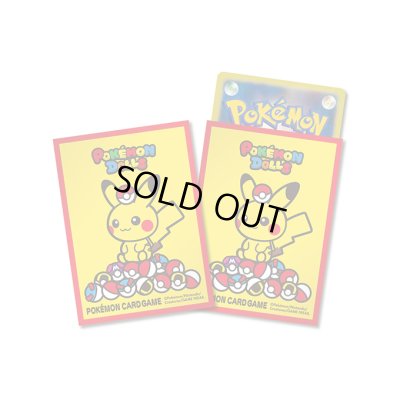 画像1: デッキシールド『赤枠/ポケモンドールズ』64枚入り【サプライ】{-}